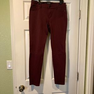 Liverpool burgundy pants. Amazing thick and stretchy material.
